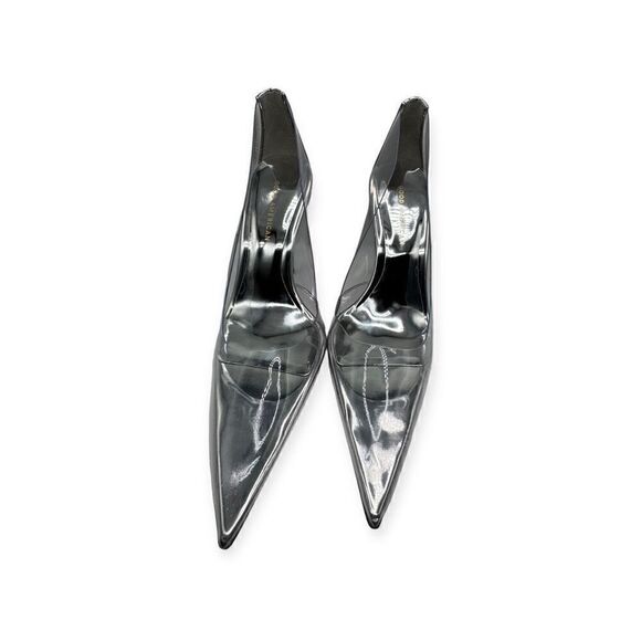 NWT Good American Cinderella clear lucite pumps/heels size 10 ga275p-x glass 002 - Picture 12 of 16